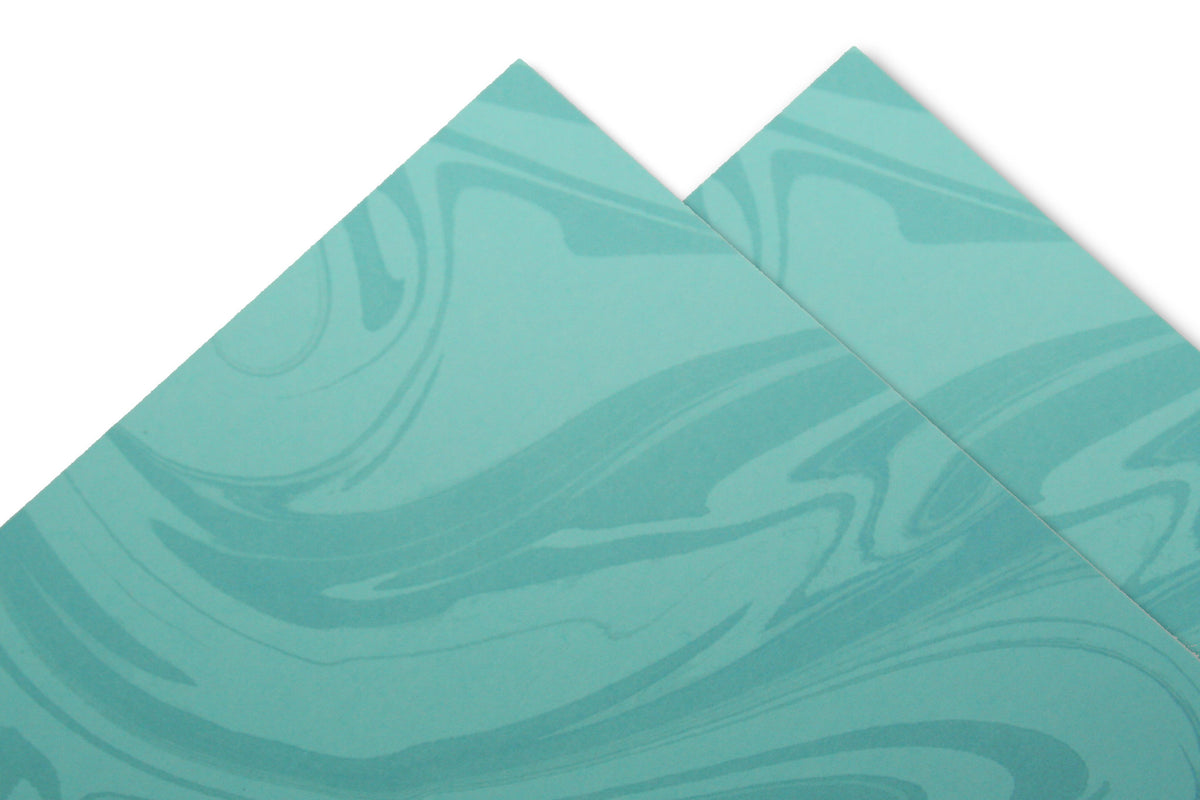 Aqua Marble Card Stock